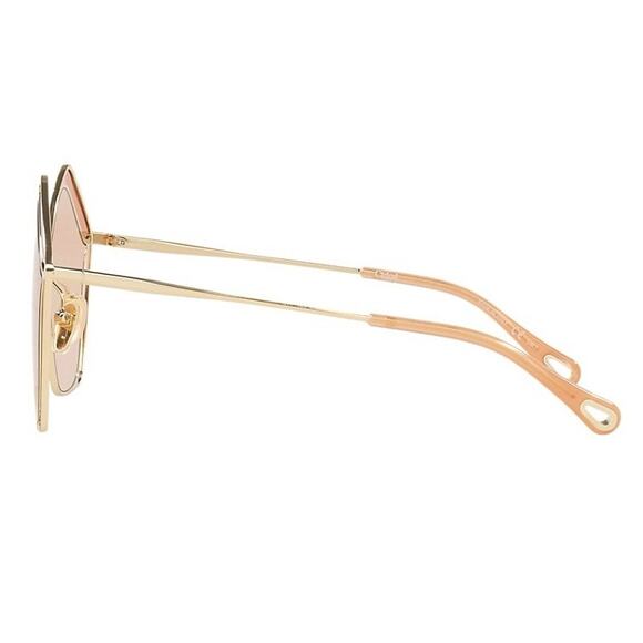 Chloé CH0026S Gemma metal & acetate pentagon frame sunglasses w/ case
MSRP $530 main image 9